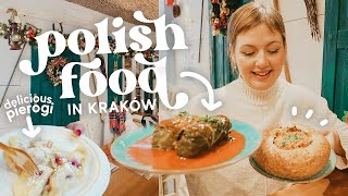 We tried Traditional polish street food in Krakow Poland 🇵🇱🤫 Is it any good… [upl. by Lytsyrk]