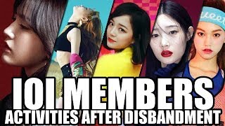 IOI Members Activities After Disbandment [upl. by Flam341]