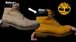 STOP Cleaning Your SuedeNubuck Boots the WRONG Way How to Clean amp Condition Timberlands Boots [upl. by Krenek685]