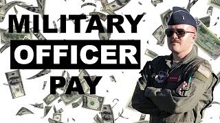 Military Officer Pay  What does a Lieutenant make O1O2 [upl. by Kyred]