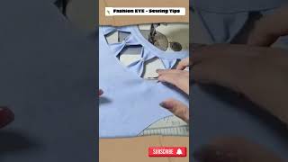 Neck design  Sewing  Bow And Beats 😍 sewingprojects sewingmagic sewingtips sewingdress 😍 [upl. by Bekaj]