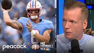 NFL Week 8 superlatives Titans future is now Hills historic pace  Pro Football Talk  NFL on NBC [upl. by Caesar]