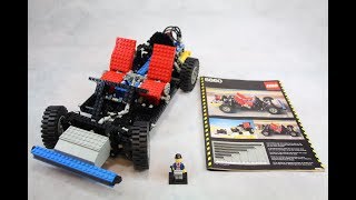 LEGO Technic Car Chassis 8860 Speed Build with Instructions [upl. by Naig]