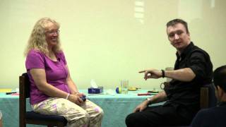 NLP Techniques  Integral Eye Movement Therapy AMT 2009 demo with Andrew T Austin [upl. by Enileda443]