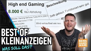 GAMING PCs von KLEINANZEIGEN Kuriose Inserate und ABSURDE PREISE [upl. by Adlemy]