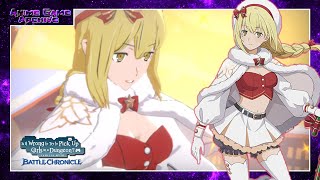 DanMachi Battle Chronicle PC  Ais Wallenstein NewFallen Snow Princess Gameplay [upl. by Ahseinaj]