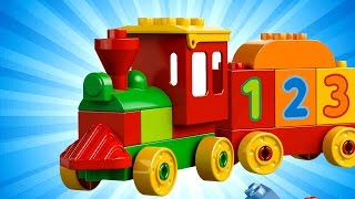 Lego Duplo Learn to Count Toy Train Toy Trains [upl. by Enttirb]