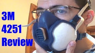 3M 4251 Disposable Respirator review [upl. by Gina]