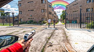 They thought they can outrun bullets in GTA 5 RP [upl. by Abebi173]