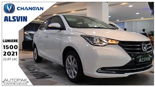 Changan Alsvin Lumiere 2021  1500cc  Detailed Review Price Specifications amp Features [upl. by Imoen]