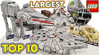 10 LARGEST LEGO STAR WARS SETS 2023 Edition [upl. by Leahcimed369]