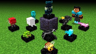 FIZ UMA COLEÇÃO COM TODOS TROFÉUS ILEGAIS DO MINECRAFT [upl. by Binny286]