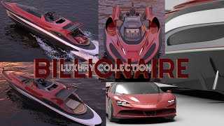 The Ferrari Yacht Gran Turismo Mediterranea 4k Review billionaireluxury [upl. by Lougheed]