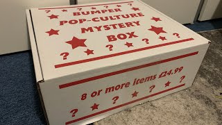 HMV BUMPER POPCULTURE MYSTERY BOX UNBOXING [upl. by Hyacinthe]