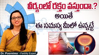 వీర్యంలో రక్తం వస్తుందా  Blood In Semen Analysis  Hematospermia  Best Fertility Center  Ferty9 [upl. by Ralip]