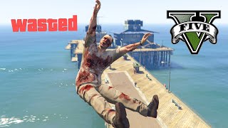 WASTED COMPILATION 126  GTA 5 [upl. by Rosalinda]