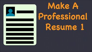 Professional Resume amp Cover Letter 1 Installing Latex [upl. by Nybbor]