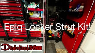 SnapOn Epiq locker strut install Part  GSBKT00 [upl. by Augusta]