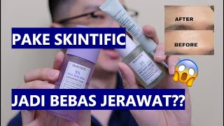 Review Skintific Acne Series BIKIN BEBAS JERAWAT Exfoliating toner serum spot treatment [upl. by Ellenohs700]