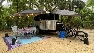 Dual MoonShade Setup on Airstream Basecamp [upl. by Yelnoc766]