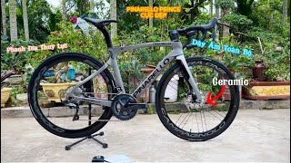 Siêu Phẩm Pinarello Prince FX Dics Chính Hãng Xách Tay Nhật BảnCampagnolo Shimano ultegra R8000 [upl. by Nail]