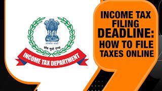 How To File Income Tax Return Online  StepbyStep Guide [upl. by Almeda205]