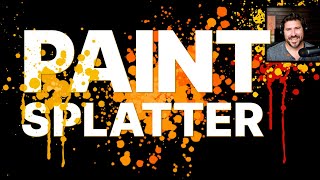 Inkscape Tutorial How to Make Paint Splatter Vector Art [upl. by Gnaw572]