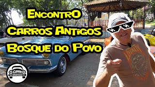 ENCONTRO DE CARROS ANTIGOS EM SÃƒO CAETANO NO BOSQUE DO POVO 07072024 [upl. by Orvah]