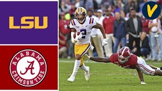 2 LSU vs 3 Alabama Highlights  Week 11  College Football 2019 [upl. by Dumm]