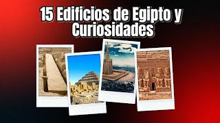 ¡Egipto Desvelado 15 Edificios Antiguos que Te Dejarán con la Boca Abierta [upl. by Rory]