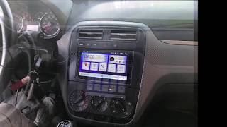 Autoradio android doppio din 2018 su fiat grande punto [upl. by Christi]