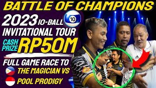 Thrilling Match between Efren Reyes vs Punguan Sihombing Epic Battle the Magician vs Pool Prodigy [upl. by Notgnimer202]