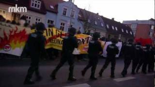 1012  Antifa Demo  Greifswald [upl. by Suolhcin]