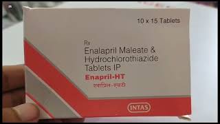 EnaprilHT Tablet  Enalapril Maleate amp HydrochlorothiazideTablets IP  Enapril HT Tablet Uses Dose [upl. by Anyg371]