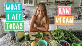 WHAT I ATE TODAY » RAW VEGAN ☆ [upl. by Bergerac994]