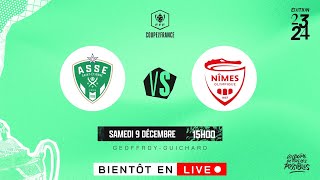 Coupe de France  ASSE  Nîmes en live [upl. by Clute290]