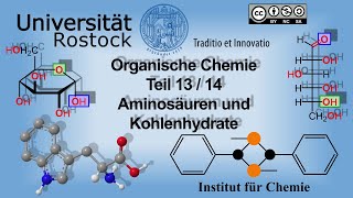 Einführung Organische Chemie Teil 13 Aminosäuren und Kohlenhydrate [upl. by Lucas871]