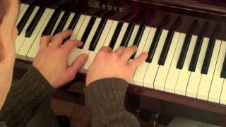 Jazz ChordsTwo Handed Comping Voicings Lesson [upl. by Ycats]