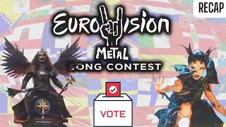 EUROVISION DEL METAL 2024  RECAP [upl. by Lavoie300]