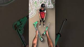 he was sad😔 so i made his day😇 scooter skatepark challenge comedy funny [upl. by Traver]