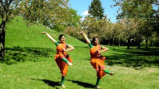 Thillana Dance by Rakhi Krishna amp Poornima Joseph [upl. by Atronna472]