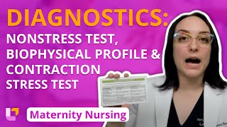 Diagnostics Nonstress Biophysical Profile Contraction Stress  Maternity Nursing  LevelUpRN [upl. by Ticknor]