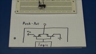 CMOS  TTL Logic Output Stages  EcProjects [upl. by Marcille]