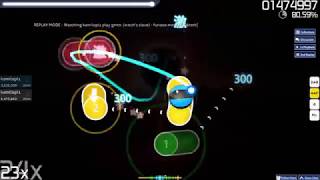 Osu 76k Rank pass Furioso Melodia [upl. by Najram]