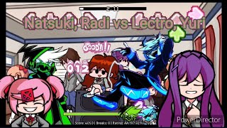 FNF quot Hot Air Balloon quot Natsuki Radi vs Yuri Lectro [upl. by Adiene]