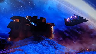 No Mans Sky  Base Build Farewell Dark Tower [upl. by Cherri94]