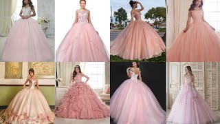 VESTIDOS DE QUINCEAÑERA EN TONOS ROSADOS [upl. by Dnaltroc]