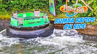 Rumba Rapids On Ride at Thorpe Park 2021 4K [upl. by Ysirhc]