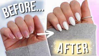 NAGEL ROUTINE 🤩💅🏼 DIY perfekte Nägel schnell amp einfach [upl. by Kenway]