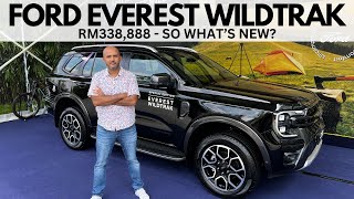 Ford Everest Wildtrak Whats New [upl. by Enilegna425]